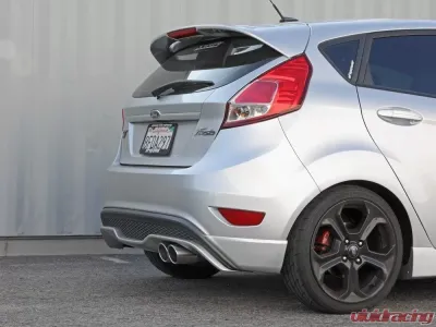 Takeda 2.5" 304 Stainless Catback Exhaust System w/ Polished Tip Ford Fiesta ST L4 1.6L (t) EcoBoost 2014-2019 - 49-33140-P