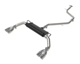 Takeda Stainless Steel Catback Exhaust System w/ Polished Tip Lexus UX200 L4 2.0L 2019-2022