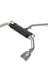 Takeda Stainless Steel Catback Exhaust System w/ Polished Tip Lexus UX200 L4 2.0L 2019-2022                                     - 49-36054-P - Image 7