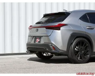 Takeda Stainless Steel Catback Exhaust System w/ Polished Tip Lexus UX200 L4 2.0L 2019-2022 - 49-36054-P