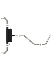 Takeda Stainless Steel Catback Exhaust System w/ Polished Tip Lexus UX200 L4 2.0L 2019-2022                                     - 49-36054-P - Image 6