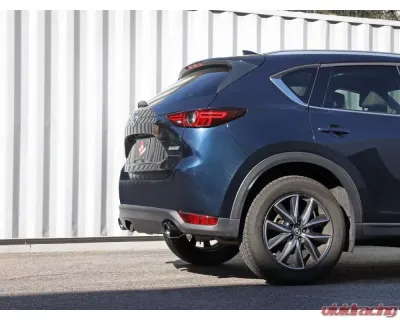 Takeda Takeda 2-1/2" 304 Stainless Steel Axleback Exhaust System with Black Tips Mazda CX-5 L4-2.5/2.5L t 2017-2024 - 49-37021-B