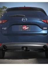 Takeda Takeda 2-1/2" 304 Stainless Steel Axleback Exhaust System with Black Tips Mazda CX-5 L4-2.5/2.5L t 2017-2024                                     - 49-37021-B - Image 3