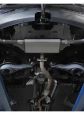 Takeda Takeda 2-1/2" 304 Stainless Steel Axleback Exhaust System with Black Tips Mazda CX-5 L4-2.5/2.5L t 2017-2024                                     - 49-37021-B - Image 4