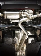 Takeda 3" 304 Stainless Axle-Back Exhaust System w/ Black Tips Hyundai Kona N L4 2.0L (t) 2022-2023                                     - 49-37032-B - Image 3