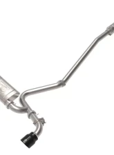 Takeda 3" 304 Stainless Catback Exhaust System w/ Black Tips Hyundai Kona N L4 2.0L (t) 2022-2023                                     - 49-37033-B - Image 4