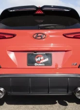 Takeda 3" 304 Stainless Catback Exhaust System w/ Polished Tips Hyundai Kona N L4 2.0L (t) 2022-2023                                     - 49-37033-P - Image 4