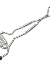 Takeda 2.5" 304 Stainless Catback Exhaust System w/ Black Tips Infiniti Q50 V6 3.7L 2014-2015                                     - 49-36136-B - Image 4