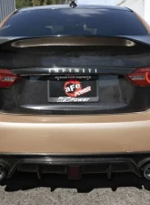 Takeda 2.5" 304 Stainless Catback Exhaust System w/ Black Tips Infiniti Q50 V6 3.7L 2014-2015                                     - 49-36136-B - Image 3