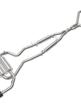 Takeda 2.5" 304 Stainless Catback Exhaust System w/ Carbon Fiber Tips Infiniti Q50 V6 3.7L 2014-2015                                     - 49-36136-C - Image 4