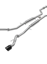 Takeda 2-1/2" 304 Stainless Steel Catback Exhaust System with Black Tips Nissan Z Gas V6-3.0L tt 2023-2024                                     - 49-36138-B - Image 3