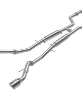 Takeda 2-1/2" 304 Stainless Steel Catback Exhaust System with Polished Tips Nissan Z Gas V6-3.0L tt 2023-2024                                     - 49-36138-P - Image 3