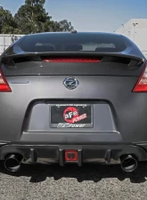 Takeda 2.5" 304 Stainless Catback Exhaust System w/ Black Tips Nissan 370Z V6 3.7L 2009-2020                                     - 49-36139-B - Image 3