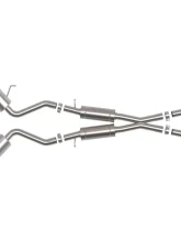 Takeda 2.5" 304 Stainless Catback Exhaust System w/ Polished Tips Nissan 370Z V6 3.7L 2009-2020                                     - 49-36139-P - Image 2