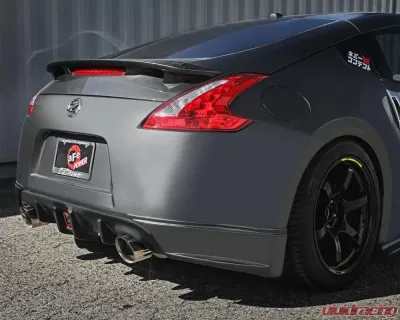 Takeda 2.5" 304 Stainless Catback Exhaust System w/ Polished Tips Nissan 370Z V6 3.7L 2009-2020 - 49-36139-P
