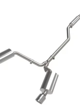 Takeda 2.5" - 2.25" 304 Stainless Catback Exhaust System w/ Polished Tips Acura TSX L4 2.4L 2009-2014                                     - 49-36629-P - Image 4
