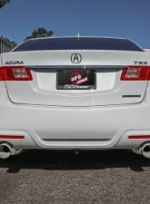 Takeda 2.5" - 2.25" 304 Stainless Catback Exhaust System w/ Polished Tips Acura TSX L4 2.4L 2009-2014                                     - 49-36629-P - Image 4