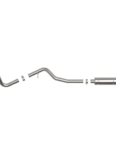 Takeda 2.5" 304 Stainless Catback Exhaust System Subaru Outback H4 2.5L 2015-2019                                     - 49-36807 - Image 2