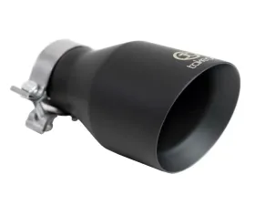 Takeda 3" Black 304 Stainless Steel Exhaust Tip