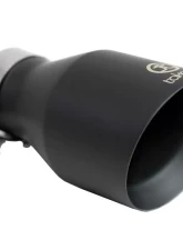 Takeda 3" Black 304 Stainless Steel Exhaust Tip                                     - 49T30504-B09 - Image 3