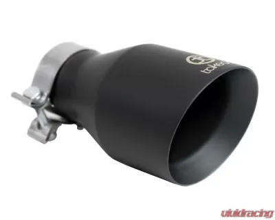 Takeda 3" Black 304 Stainless Steel Exhaust Tip - 49T30504-B09