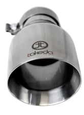 Takeda 3" Polished 304 Stainless Steel Exhaust Tip                                     - 49T30504-P09 - Image 2