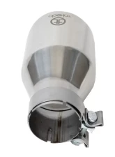 Takeda 3" Polished 304 Stainless Steel Exhaust Tip                                     - 49T30504-P09 - Image 3