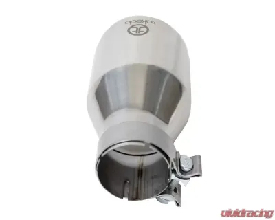 Takeda 3" Polished 304 Stainless Steel Exhaust Tip - 49T30504-P09