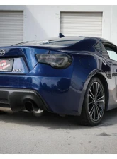 Takeda 2-1/2" 304 Stainless Steel Catback Exhaust System with Black Tips Toyota GR86 | Scion FR-S | Subaru BRZ H4-2.0L | 2.4L 2013-2024                                     - 49-36023-B - Image 4