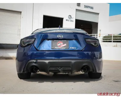 Takeda 2-1/2" 304 Stainless Steel Catback Exhaust System with Black Tips Toyota GR86 | Scion FR-S | Subaru BRZ H4-2.0L | 2.4L 2013-2024 - 49-36023-B