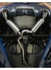 Takeda 2-1/2" 304 Stainless Steel Catback Exhaust System with Black Tips Toyota GR86 | Scion FR-S | Subaru BRZ H4-2.0L | 2.4L 2013-2024                                     - 49-36023-B - Image 6