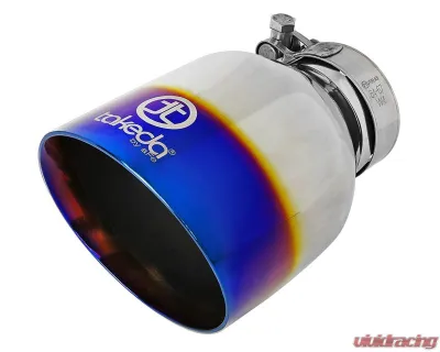 Takeda 2-1/2" 304 Stainless Steel Catback Exhaust System with Blue Flame Tips Toyota GR86 | Scion FR-S | Subaru BRZ H4-2.0L | 2.4L 2013-2024 - 49-36023-L