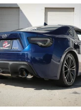 Takeda 2-1/2" 304 Stainless Steel Catback Exhaust System with Blue Flame Tips Toyota GR86 | Scion FR-S | Subaru BRZ H4-2.0L | 2.4L 2013-2024                                     - 49-36023-L - Image 4