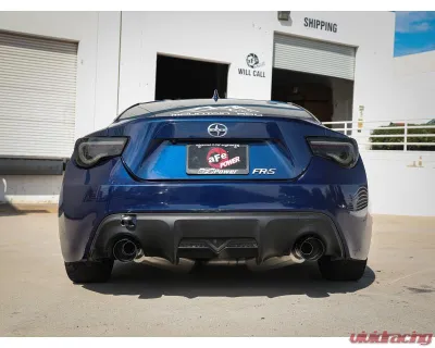 Takeda 2-1/2" 304 Stainless Steel Catback Exhaust System with Blue Flame Tips Toyota GR86 | Scion FR-S | Subaru BRZ H4-2.0L | 2.4L 2013-2024 - 49-36023-L