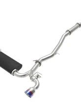 Takeda 3' to 2-1/2" 304 Stainless Steel Catback Exhaust System with Blue Flame Tips Toyota GR Supra A90 L6-3.0L t 2020-2024                                     - 49-36043-L - Image 5