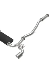 Takeda 3' to 2-1/2" 304 Stainless Steel Catback Exhaust System with Polished Tips Toyota GR Supra A90 L6-3.0L t 2020-2024                                     - 49-36043-P - Image 5