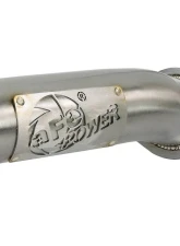 Takeda 2-1/2" 304 Stainless Steel Axleback Exhaust System with Black Tips Infiniti Q50 V6-3.0L tt 2016-2024                                     - 49-36130NM-B - Image 3