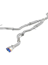 Takeda 2-1/2" 304 Stainless Steel Catback Exhaust System with Blue Flame Tips Infiniti Q50 Gas V6-3.0L tt 2016-2024                                     - 49-36132NM-L - Image 9