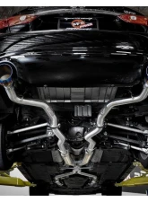 Takeda 2-1/2" 304 Stainless Steel Catback Exhaust System with Blue Flame Tips Infiniti Q50 Gas V6-3.0L tt 2016-2024                                     - 49-36132NM-L - Image 5