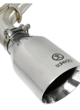 Takeda 2-1/2" 304 Stainless Steel Catback Exhaust System with Polished Tips Infiniti Q50 Gas V6-3.0L tt 2016-2024                                     - 49-36132NM-P - Image 2