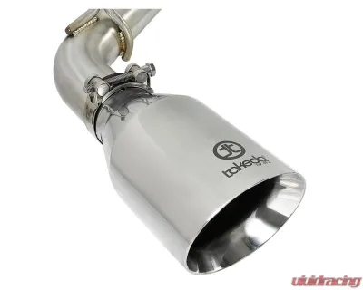 Takeda 2-1/2" 304 Stainless Steel Catback Exhaust System with Polished Tips Infiniti Q50 Gas V6-3.0L tt 2016-2024 - 49-36132NM-P