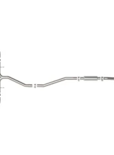 Takeda 2-1/2" to 2-1/4" 304 Stainless Steel Catback Exhaust System wit Polished Tips Honda Civic Sedan 22-24 L4-1.5L t 2022-2024                                     - 49-36628-P - Image 3