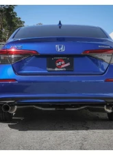 Takeda 2-1/2" to 2-1/4" 304 Stainless Steel Catback Exhaust System wit Polished Tips Honda Civic Sedan 22-24 L4-1.5L t 2022-2024                                     - 49-36628-P - Image 6