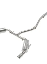 Takeda 2-1/2" to 2-1/4" 304 Stainless Steel Catback Exhaust System wit Polished Tips Honda Civic Sedan 22-24 L4-1.5L t 2022-2024                                     - 49-36628-P - Image 7