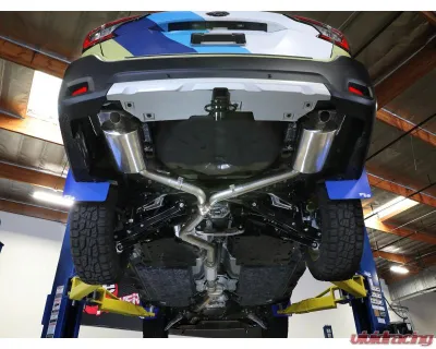 Takeda 2-1/2" to 2-1/4" 304 Stainless Steel Catback Exhaust System Subaru Outback H4-2.4L t 2020-2024 - 49-36805
