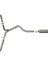 Takeda 2-1/2" to 2-1/4" 304 Stainless Steel Catback Exhaust System Subaru Outback H4-2.4L t 2020-2024                                     - 49-36805 - Image 6