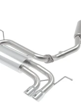 Takeda 2-1/2" to 2-1/4" 304 Stainless Steel Catback Exhaust with Polished Tips Mazda MX-5 Miata ND L4-2.0L 2016-2024                                     - 49-37005-P - Image 6