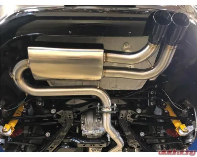 Takeda 2-1/2" to 2-1/4" 304 Stainless Steel Catback Exhaust with Polished Tips Mazda MX-5 Miata ND L4-2.0L 2016-2024 - 49-37005-P