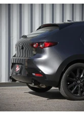 Takeda 2-1/2" 304 Stainless Steel Axleback Exhaust System with Black Tips Mazda 3 Hatchback L4-2.5L | 2.5L t 2019-2024                                     - 49-37023-B - Image 5