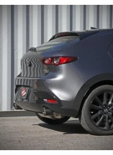 Takeda 2-1/2" 304 Stainless Steel Axleback Exhaust System with Carbon Fiber Tips Mazda 3 Hatchback L4-2.5L | 2.5L t 2019-2024                                     - 49-37023-C - Image 5